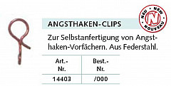 Balzer, J�rg Strehlow, Angsthakenclip