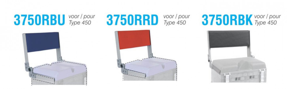 Fix-2 450er Rückenlehnen