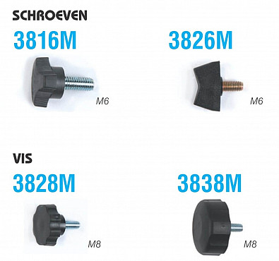 Fix-2 Ersatzschrauben M6 - M8