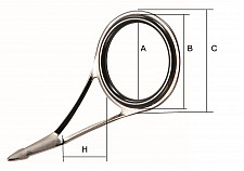 Binderinge mit 1 Steg