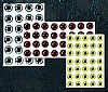 Reflex Klebefolien und Augen