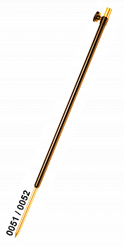 Alu Tele Bankstick #Dorn #075 - 120cm