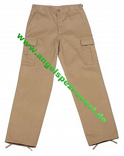 US Kampfhose BDU, beige/khaki, XS