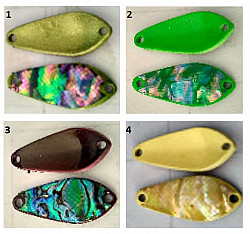 Paladin Trout Spoon XX 3.3g #perl-hc