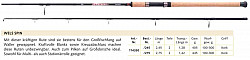 Balzer Rute Diabolo Wels Spin 245cm 300g