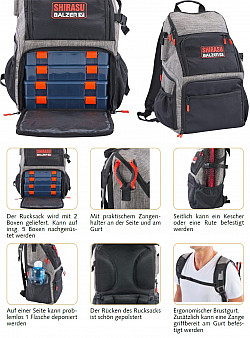 Shirasu Rucksack #Spinnfischer