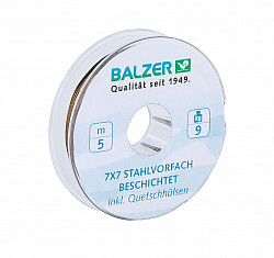 Balzer Stahlvorfach #7x7 #5m #_9kg #Skin