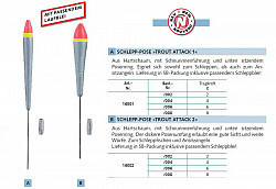 Balzer Schlepp-Pose Trout Attack 2- 6g