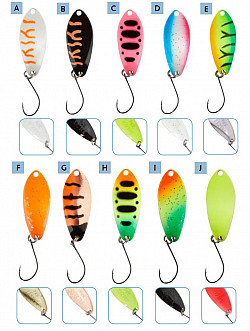 Balzer Spoon #Torro #3_5g #Black_Albino