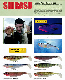 Balzer Shirasu Shad #17cm #Gründling