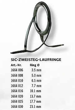 SIC Zweisteg Laufring Ring ø 17.7mm