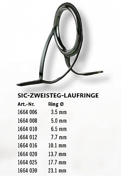 SIC Zweisteg Laufring Ring ø 13.7mm
