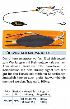 Adrenalin Cat #KöFi Vorfach #U-Pose #25g