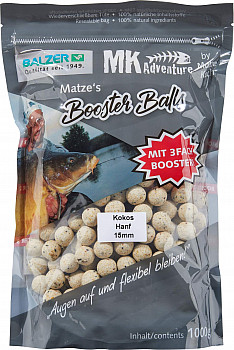 Balzer M.K. Boilies #15mm Kokos-Hanf