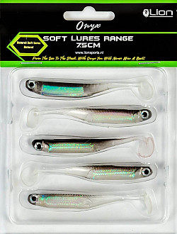 Lion Sports Onyx Shads #75mm #Natural