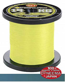 WFT Schnur Gliss yellow -6kg ø 0.12mm