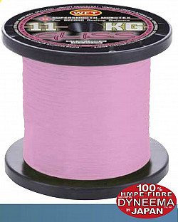 WFT Schnur Gliss pink 11kg ø 0.18mm