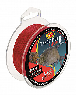 WFT Schnur TargetFish #Feeder rot #12mm