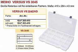 Meiho Köderbox Versus #VS3045 Klar