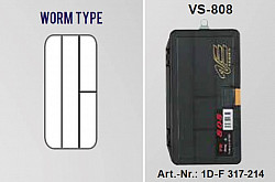 Meiho Köderbox Versus #VS808 #schwarz