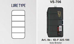 Meiho Köderbox Versus #VS_706 #schwarz