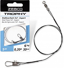 Zebco Stahlvorfach #Trophy #7x7 #30 - 09
