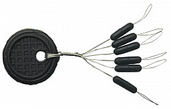 Sensas Black Line Stopper long ø S - 6pc