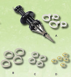 Paladin Bait Bands Köder Ringe - S
