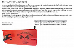 Iron Claw TX-12 Mini Planer Board left