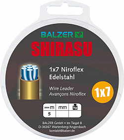 Balzer 1x7 Stahlvorfach #uncoated #6kg