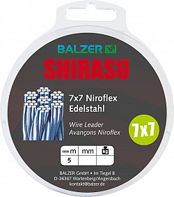 Balzer 7x7 Stahlvorfach #uncoated #6kg