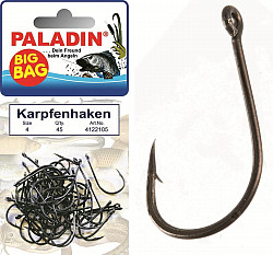 Paladin Big Bag Öhr Karpfenhaken 4 - 45