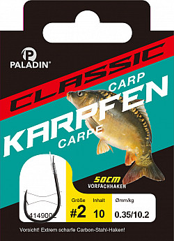 Paladin Classic Haken #Karpfen #02s #50