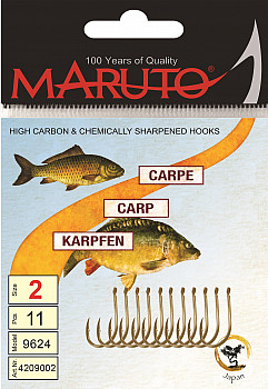 Maruto Haken #Lose #Karpfen_Gold #06