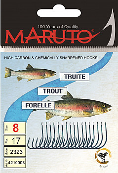 Maruto Haken #Lose #Forelle_Blau #04