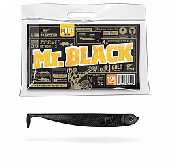 Lieblingsköder Shad 100mm #Mister Black