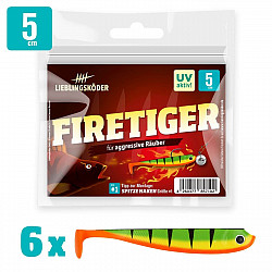 Lieblingsköder Shad -50mm #Firetiger