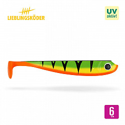 Lieblingsköder Shad -60mm #Firetiger