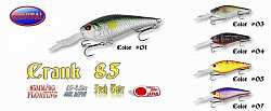 Seika Wobbler Crank 85 River F -07