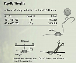 Behr Pop Up Weights Gewichte 1.5g
