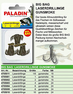 Paladin Laser Drillinge Gunsmoke Gr. 4
