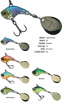 Illex Deracoup ½oz - 14g #Bright_Kodachi