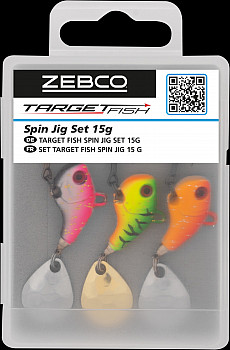 Zebco TargetFish #Tailspinner #15g #Set