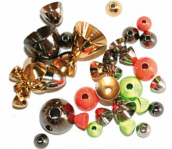 Flies & More Cone Heads 5,0mm Silber