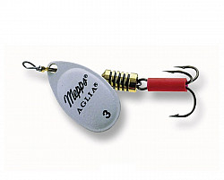 Mepps Aglia Fluo Spinner Weiß #0 #2,5g