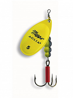 Mepps Aglia Fluo Spinner Chartreuse #3