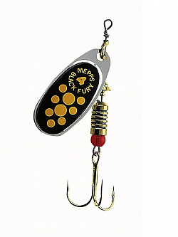 Mepps Aglia Black Fury - Chartreuse #3