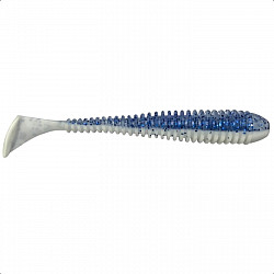 Jenzi Shad Stacheljäger #8cm #blau-weiss