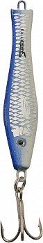 Aquantic Holo 3D Pilker -90g - Blau-Silb
