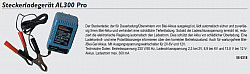 Steckerladegerät 12 Volt 0,3 Ampere